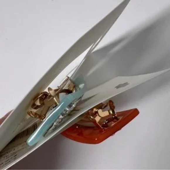 Purple Rhinestone Hair Barrette Hairpiece Special Occasion - Picture 5 of 5